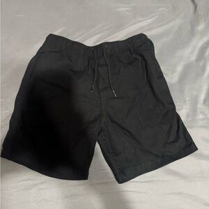 H&M Black Casual Shorts